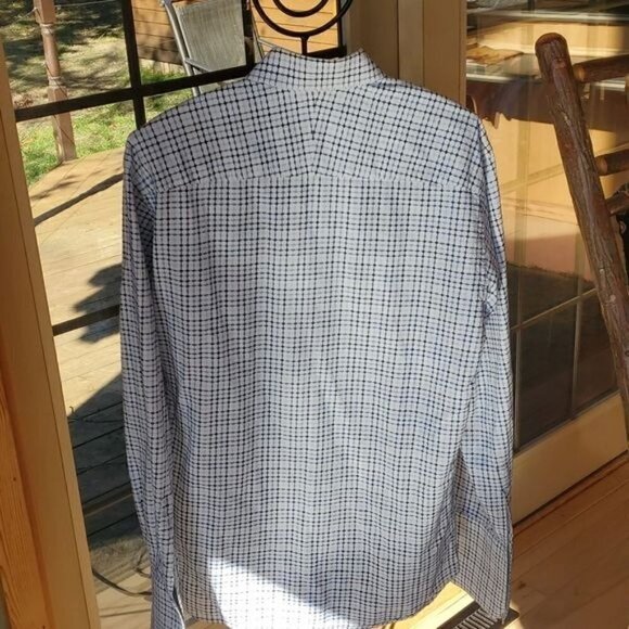 Thomas Elliott Milan Made in Italy Long Sleeve French Cuff Sz M Dress Shirt - Picture 7 of 15